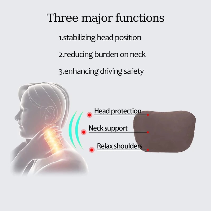 Memory Foam Car Seat Headrest  - Memory Foam Car Neck Pillow Lumbar Support recension och pris