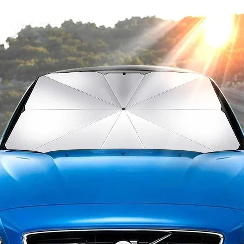 Car Sunshade Windshield Umbrel - Car Sunshade Windshield Umbrella Foldable recension och pris