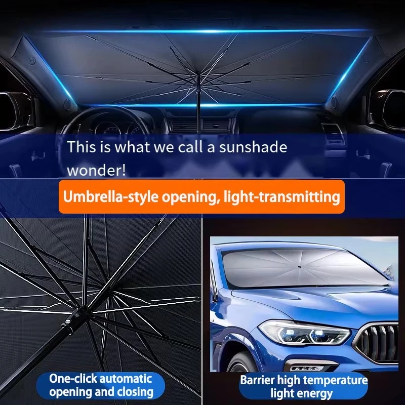 Christmas Stocking Stuffers, P - Car Sunshade Windshield Umbrella Foldable recension och pris