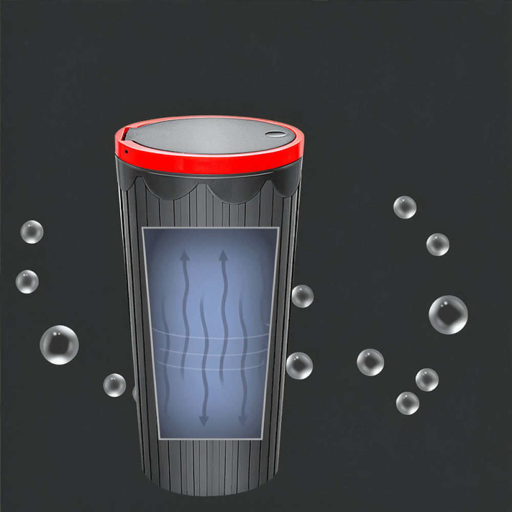 Mini Automotive Waste Basket P - Waterproof Car Trash Can With Lid recension och pris