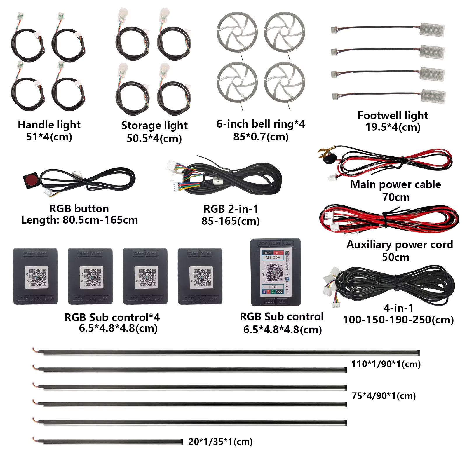 For Ambient Lights App Univers - Led Ambient Interior Car Lights App Control recension och pris